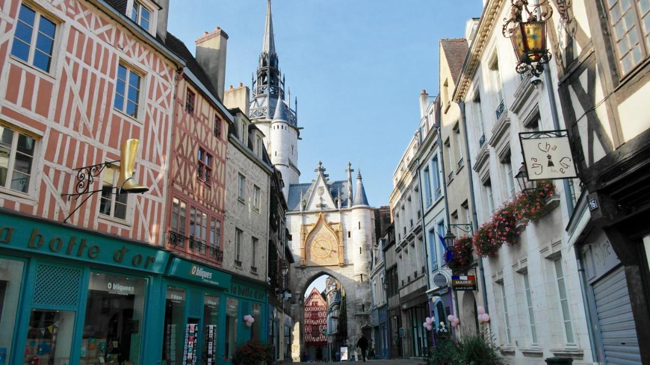 Charme Plein Coeur Auxerre - Parking Prive Apartment Luaran gambar